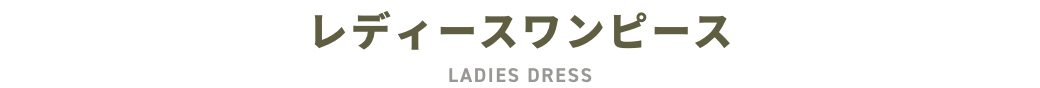レディースワンピース