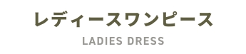 レディースワンピース